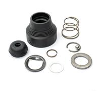 Micpointik SDS Drill Chuck Nose Replacement Part GBH2-20/2-24/2-26/2-28 Hammer Drill Robust Metal Rubber Design Easy Assembly for Building Professionals Black 1 Piece Drill Accessories (for GBH2-26/28