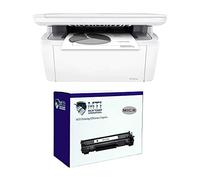 MICR Toner International M140we Laser Wireless Black & White Check Printer Bundle with W1410A Starter OEM Modified MICR Cartridge (2 Items)