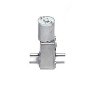 Micro 12v Dc electronic starter JGY370 Hobby Small electronic starter Fine Low RPM electronic starter 12v Dual Output Shaft Self-Locking electronic starter special motor (Color : Dual Output Shaft,