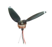 Micro 3-phase Brushless Motor 2S-3S 18mm 2500KV High Speed A/B Propeller for RC Drone FPV Quadcopter Drone UAV Aircraft Engine(Model B)