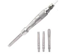 Micro Air Flux Chipper Pneumatic Scraper Scaling Gas Shovel Chisel Gypsum Engrave Breaker Scaler Dental Tools With 3 Chisels