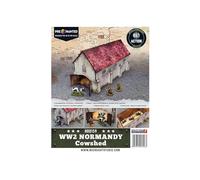 Micro Art Studio: WW2 Normandy Cowshed Prepainted [28 mm/1:56]