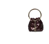 Micro Bon Bon Mini Bucket Bag - female - Jimmy Choo - Bucket Bags - Brown - ONE SIZE - Bags ONE SIZE