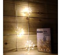 Micro Brights Starburst 400 Warm White LEDs and timer Samuel Alexander Beige One Size