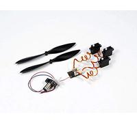 Micro Brushed Power System with 7x16 Brushed Motor,Micro Prop,Servo,Micro Receiver for RC Micro Mini Indoor Airplane (BLPS716SV-144)