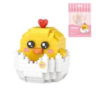 Micro Building Blocks Model Chick, 150+PCS Creative Assembly Animal Small Particles Building Blocks Set for Desktop Display & Home Decoration, for Adults and Youth