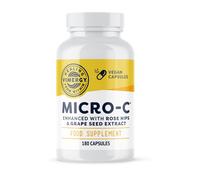 Micro C® Vitamin C Capsules 180 Servings 500mg Vitamin C Less Acidic Rose HIPS