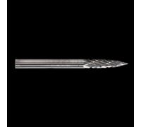 Sealey MCB005 Micro Carbide Burr Pointed Tree 3mm Pack of 3