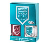 Micro-Cell Care Nail-careShellfix Resistant Gel Finish No. F3 Light Grey