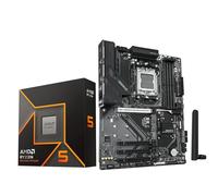 Micro Center AMD 9600X Processor with GIGABYTE B850 Gaming WiFi Motherboard | CPU Motherboard Combo, AI Ready, AM5, DDR5, PCIe 5.0, Gen 5 M.2, USB 3.2 Gen 1 Type C, WIFI6, HDMI, Displayport, ATX