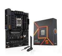 MICRO CENTER AMD Ryzen 5 7600X CPU Processor with ASUS TUF Gaming B650-E WiFi AM5 ATX Motherboard