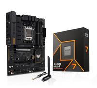 Micro Center AMD Ryzen 7 9700X CPU Processor with ASUS TUF Gaming B650-E WiFi AMD B650 AM5 ATX Motherboard