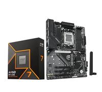 MICRO CENTER AMD Ryzen 7 9700X CPU Processor with GIGABYTE B850 Gaming WiFi Motherboard (ATX, DDR5, 3X M.2, PCIe 5.0, USB-C, WIFI6)