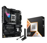 MICRO CENTER AMD Ryzen 7 9800X3D CPU Processor with ASUS ROG Strix X870E-E R2 Gaming WiFi ATX Motherboard (WiFi 7, 5X M.2, PCIe 5.0, USB4 Type-C)