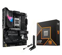 MICRO CENTER AMD Ryzen 9 9900X CPU Processor with ASUS ROG Strix X870E-E R2 Gaming WiFi ATX Motherboard (WiFi 7, 5X M.2, PCIe 5.0, USB4 Type-C)