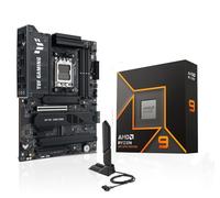 MICRO CENTER AMD Ryzen 9 9900X CPU Processor with ASUS TUF Gaming X870E-PLUS WIFI7 ATX Motherboard (DDR5, PCIe 5.0 x16, 4X M.2 Slots, WiFi 7, 2 x Type-C USB4)