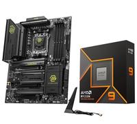 Micro Center AMD Ryzen 9 9900X CPU Processor with MSI MAG X870 Tomahawk WiFi Gaming Motherboard (AM5, DDR5, PCIe 5.0, M.2 Gen5, USB 40Gbps, Wi-Fi 7, Bluetooth 5.4, 5Gbps LAN, ATX)