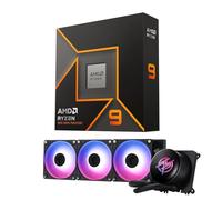 MICRO CENTER CPU AIO Combo - AMD Ryzen 9 9900X Desktop Processor with MSI MPG CORELIQUID P13 360 AIO ARGB LCD CPU Liquid Cooler 360mm Radiator LGA 1851/1700/ AM5/ AM4 Ready