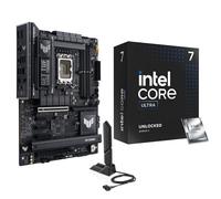 Micro Center CPU Motherboard Combo - Intel Core Ultra 7 265K 20-Cores Unlocked Desktop Processor with Asus Tuf Gaming Z890-Plus WiFi LGA 1851 ATX Motherboard