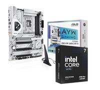 Micro Center CPU Motherboard Combo -Intel Core Ultra 7 270K Plus 24 cores up to 5.5 GHz Desktop Processor with Asus Z890 AYW Gaming WiFi W LGA 1851 ATX Motherboard