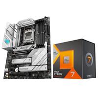 Micro Center CPU Motherboard Kit AMD Ryzen 7 7800X3D Unlocked Desktop Processor with ASUS ROG Strix B650-A Gaming WiFi 6E AM5 Gaming Motherboard