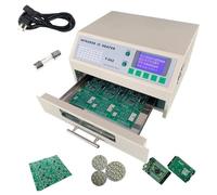Micro-Computer Control Reflow Soldering Machine, T962/T962A/T962C T-962 Automatic Reflow Soldering Machine, Infrared Reflow Oven Furnace IC Heater BGA Rework Station,T-962