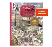 Micro Crimes. Das Krimi-Suchbuch. Sherlock Holmes und der Tod aus der Themse.: Finde Verbrecher im Gewimmel von London 1920. Wimmel-Rätsel für Erwachsene und Escape Fans! Mit Poster