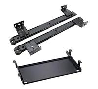 Micro Der Slide Rail Ball Guide 17mm Wide Steel Hardware Fittings Two Sections 450mm/18in Linear Motion Solution for Smooth Sliding Applications