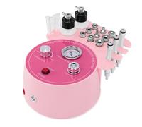 Micro Dermabrasion Machine, iklestar 3 in 1 Professional Diamond Dermabrasion Facial Machine with Two Spray Bottle and Vacuum Tube, Exfoliation Skin Care Beauty Device for Salon Spa Home Use, Pink