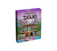 Micro Dojo - Tactically Move meeples in a Cerebral and Variable Game for 2 Players That fits in Your Pocket (Age 14+)