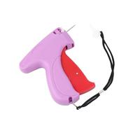 Micro Dot Gun, Quick and Accurate Garment Fixing Gun, Not Break Stitch Gun for Clothing, Dress Tagging Gun for Labeling (Pink)