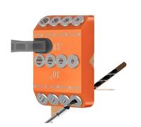 Micro Drill Bits 30 45 90 Degree Angle 4 Size Hole Lag Screw Template Jig