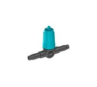 Micro-Drip-System Adjustable Inline Drip Head 0 to 15 l/h: Drip head for irrigation systems, for plants with different water requirements, simple