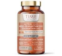 Micro-encapsulated Formula - Lutein 30mg - Meso-zeaxanthin 10mg - Zeaxanthin 6mg - 100% Pure, Natural & Highly Bioavailable - 4 Month Supply - UK Manufactured - Zero Additives - 120 Capsules