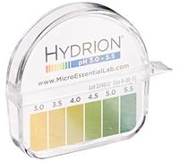 Micro Essential Lab 3110M18EA 325 Hydrion Short Range pH Test Paper Dispenser, 3.0-5.5 pH