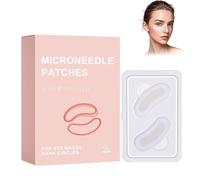 Micro Eye Patches, 2026 New Under Eye Patches for Puffy Eyes and Dark Circles, Smile Line Patches for Wrinkles, 4 Pairs Under Eye Masks for Skin Care (1box)