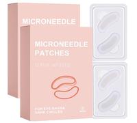 Micro Eye Patches, Serum Infused Hydrating Anti Wrinkle Patches for Puffy Eyes & Dark Circles, Forehead & Smile Line Patch, 4Count (2 Boxes)