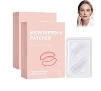 Micro Eye Patches, Under Eye Patches for Puffy Eyes and Dark Circles, Smile Line Patches for Wrinkles, 4 Pairs Under Eye Masks for Skin Care (8 Pairs)