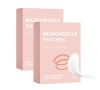 Micro Eye Patches, Under Eye Patches Hyaluronic Acid Eye Mask, Forehead and Smile Line Wrinkle Patches, Skin Care Masks for Puffy Eyes and Dark Circles, 4 Pairs/box (2box)