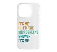Micro Farming Design for Microgreen Farmer Case for iPhone 14 Pro