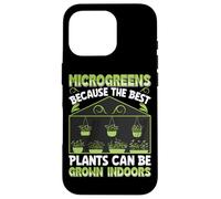 Micro Farming Design for Microgreen Farmer Case for iPhone 16 Pro