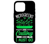 Micro Farming Design for Microgreen Farmer Case for iPhone 16 Pro Max