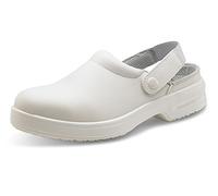 Beeswift Micro-Fibre Slipper Steel Toe Cap White 11 - CF84211