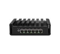 Micro Firewall Appliance, Mini PC, VPN, Router PC, Intel Core I3 1115G4, H12, AES-NI, 6 x Intel 2.5GbE I226-V LAN, DP1.4, HDMI2.0, Console, SIM Slot, 16GB DDR4 RAM, 512GB SSD