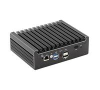 Micro Firewall Appliance,N6005 Mini PC, I226 2.5G LAN Mini Computer Supports 2*DDR4 M.2 Nvme,Type-C, USB3.2,SIM card slot ,4K@60Hz Dual HDMI Display, Home-Server/Network Firewall,4GB RAM 64GB SSD