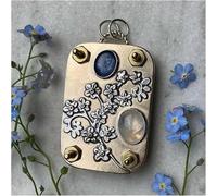 Micro Flower Press Miniature Blossom P-RESS Set DIY Pressed Plant Preservation Art Metal Kit for Art and Craft Lovers Plant Lovers (Don't Forget me Flower)
