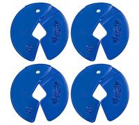 Micro Gainz 1.25LB Dumbbell Fractional Weight Plates, 4-Piece, Blue