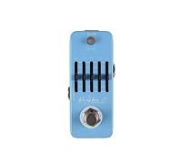 Micro Guitar Equalizer Effect Pedal 5-Band Graphic EQ With Master Level Control True Bypass Full Metal Shell Guitar Effects Pedal