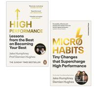 Micro-Habits and High Performance 2 Books Collection Set by Jake Humphrey & Damian Hughes