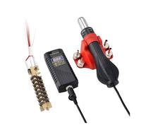 Micro Hot Air Gun 700W Soldering Rework Station LCD Digital Display Hair Dryer Welding Repair Tools BGA Heat Gun Efficient Precision(Black)